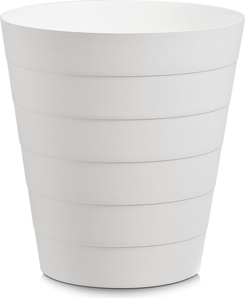Zeller Abfalleimer, 13,5 Liter, Kunststoff, weiß, Ø29 x 30 Produktbild 