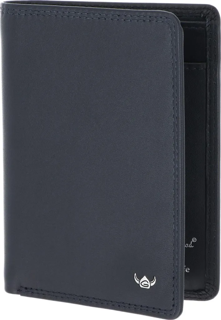 Golden Head Polo 4481 Marineblau: Porta Documenti RFID in Pelle Nappa