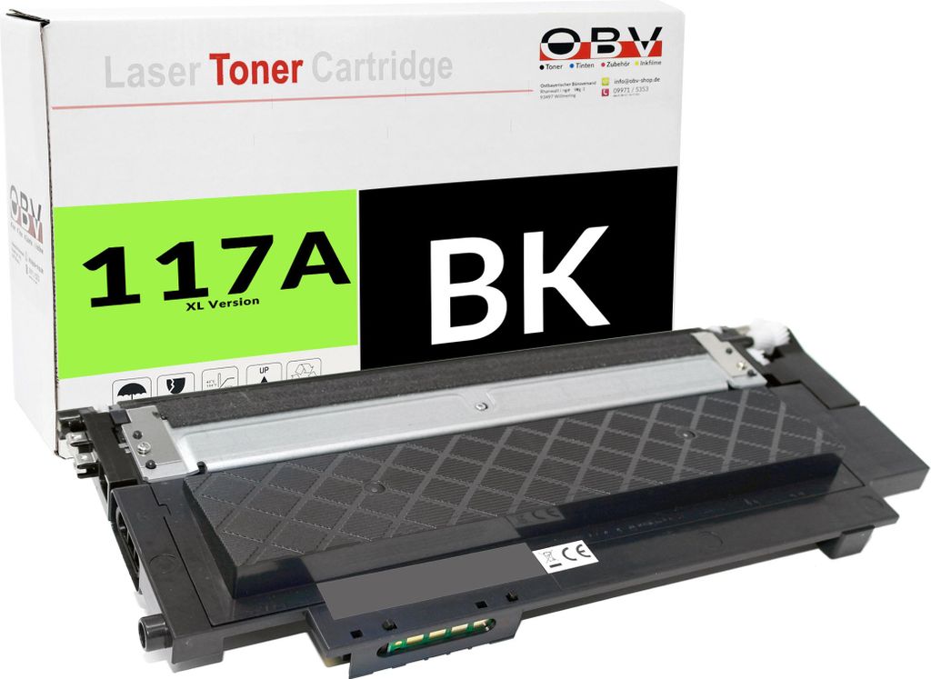OBV Toner für HP 117A Color Laser 150 Schwarz