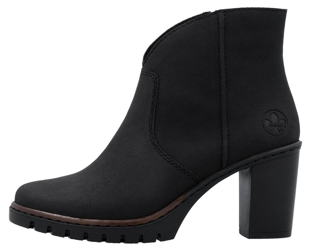Rieker Damen Stiefelette Blockabsatz Reißverschluss Y2553, Produktbild 