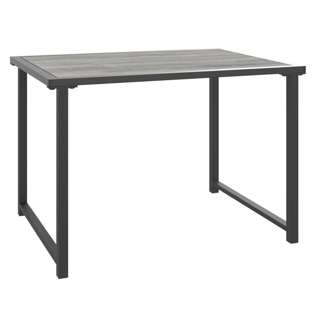 vidaXL Stół ogrodowy antracytowy 55x40x37 cm stalowy Zdjęcie produktu 