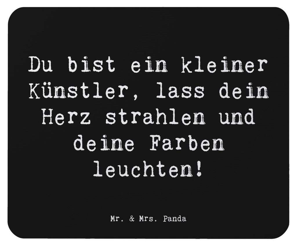 Mr. & Mrs. Panda Mauspad Spruch Die Freude an der Produktbild 