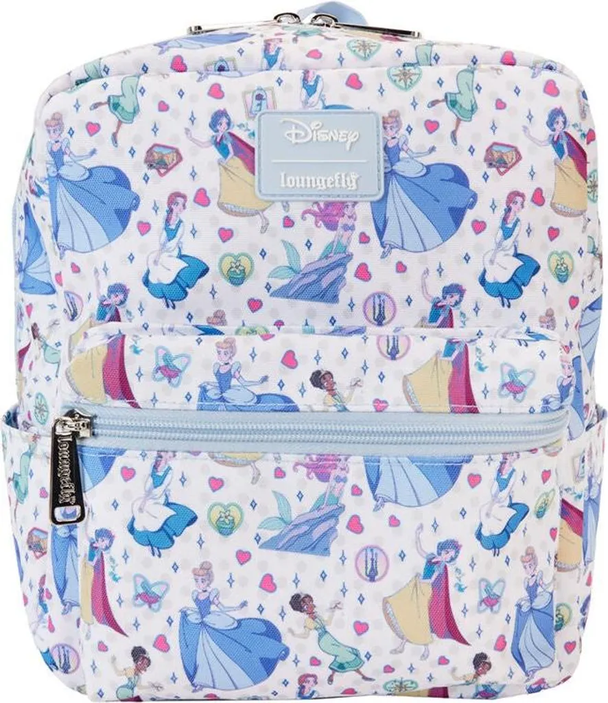 Sac à dos Disney Princess Manga 24 cm nylon souple et bretelles réglables