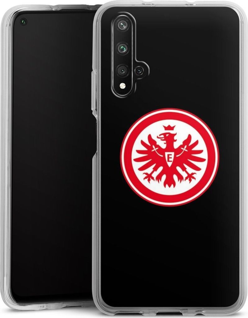 DeinDesign Handyhülle für Huawei Nova 5T Silikon Hülle Case Smartphone Schutzhülle Adler Eintracht Frankfurt SGE