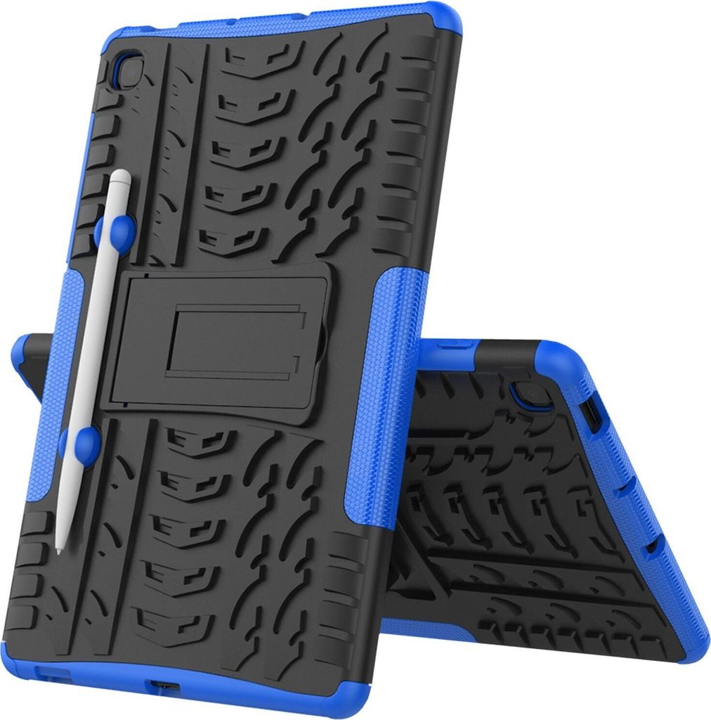 Schutzhülle für Samsung Galaxy Tab S6 Lite SM-P610 SM-P615 10.4 Zoll Slim Case Etui Outdoor Stand Blau