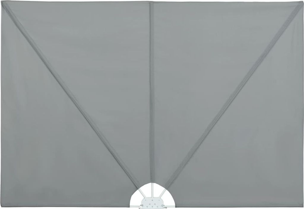 vidaXL Skládací boční ventilátor na terasu šedý 300×150 cm Obrázek produktu 
