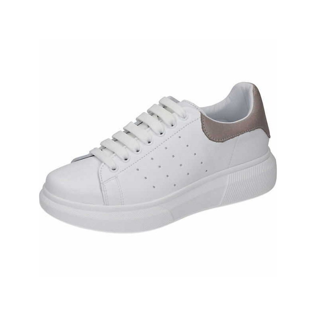 Piazza Damen Schnürschuhe sportlich weiß Gr. 42