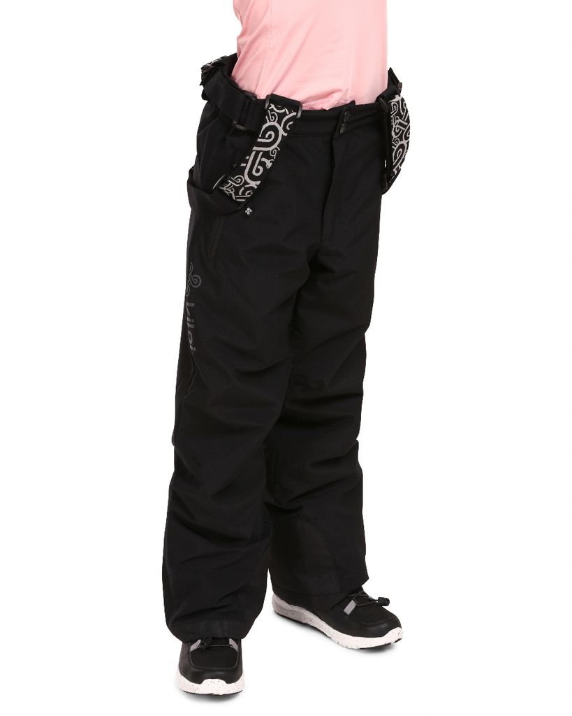 Kinderskihose Kilpi GABONE-J, SCHWARZ, Größe 146