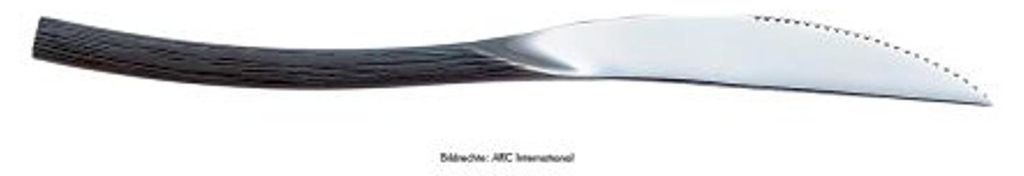 Coltello da bistecca Black Oak 13/0 monoblocco - 12 pezzi Immagine del prodotto 