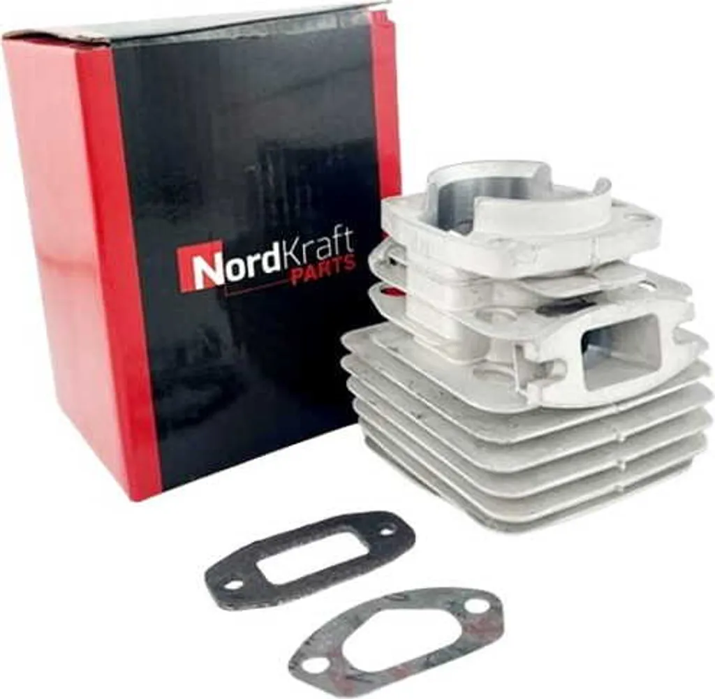 Moteur cylindre piston 43mm pour réparer une tronçonneuse 45cc