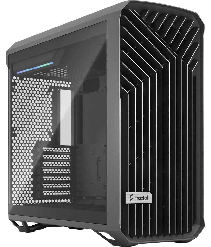 Boîtier PC Fractal Design Torrent Noir Moyen Tour pour Haute Performance