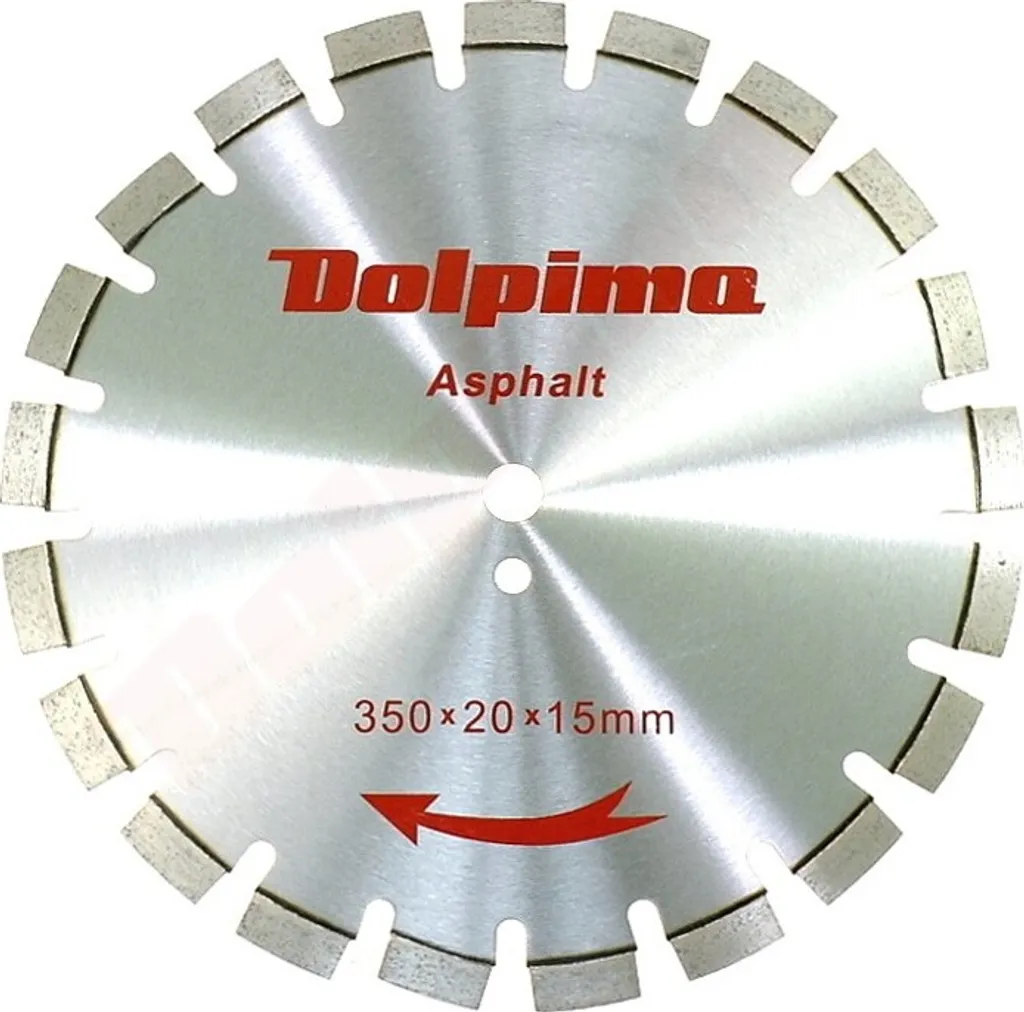 Disque diamant 350mm laser - Segments 15mm pour une longévité maximale