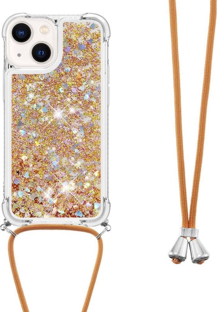 iPhone 14 Hülle - Coverup Liquid Glitzer Back Cover mit Produktbild 
