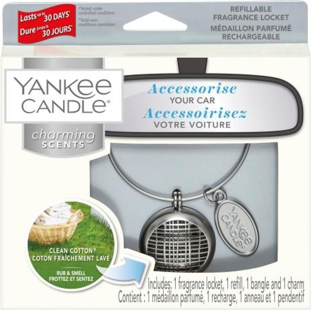 Yankee Candle Charming Scents Linear Clean Baumwolle 4-teiliges Starter Set