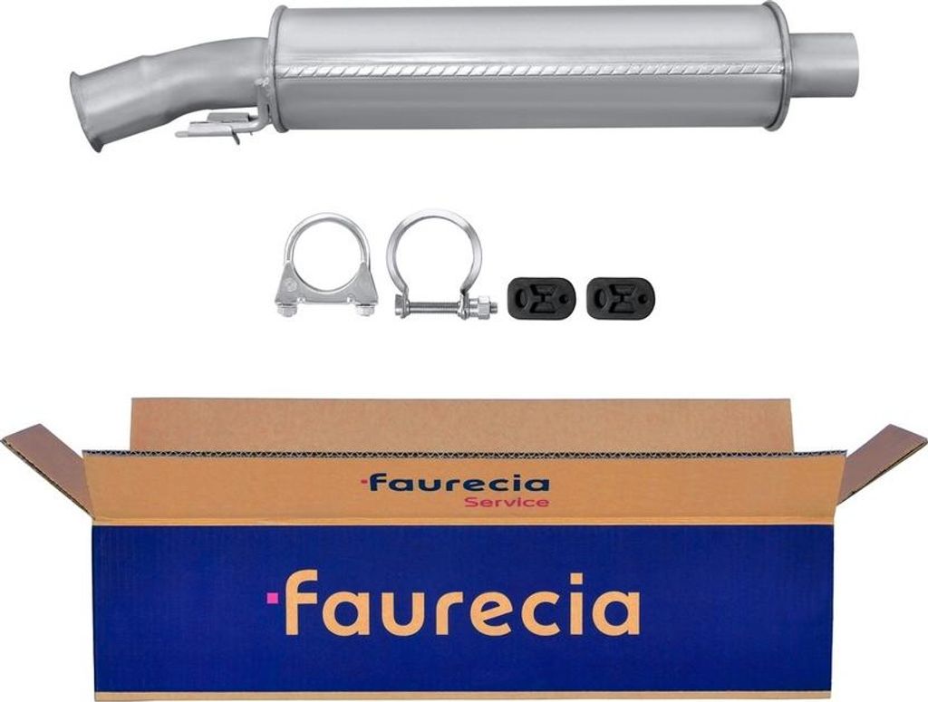 HELLA 8LC 366 025-151 Mittelschalldämpfer Schalldämpfer für Produktbild 