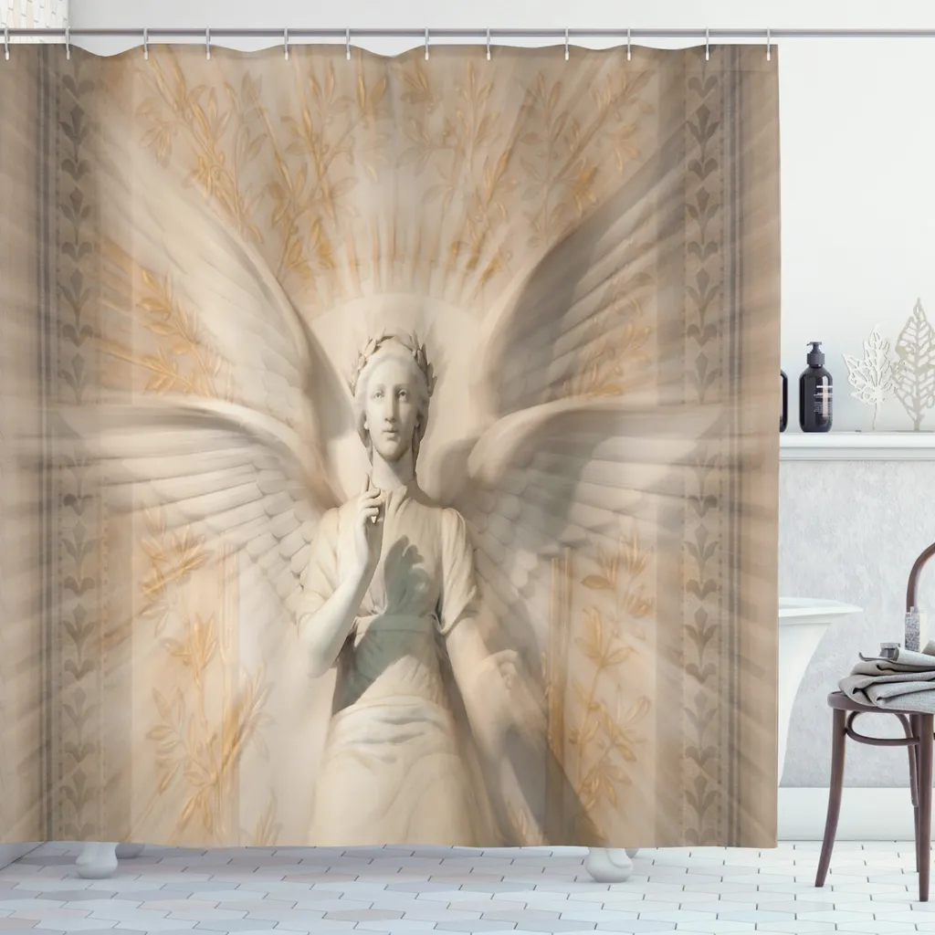Tenda Bagno Design ABAKUHAUS Sculture Cattedrale Gotica 175x180