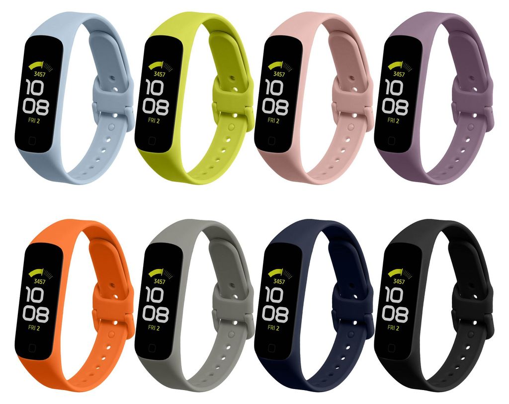 kwmobile 8x Sportarmband kompatibel mit Samsung Galaxy Fit Produktbild 