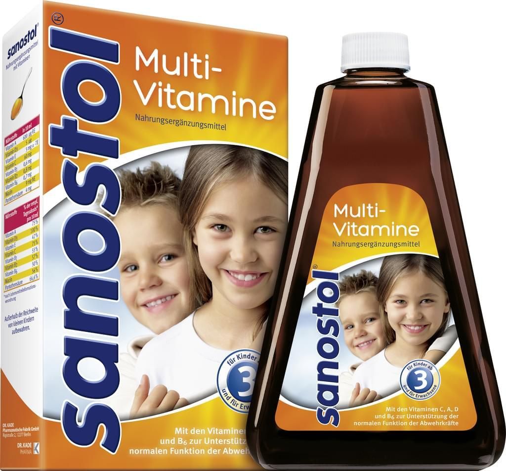 sanostol | Multi-Vitamine | 780 ml Produktbild 