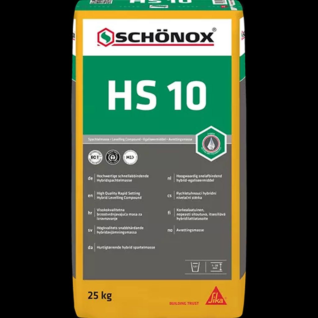 SCHÖNOX® HS 10 Schnellabbindende, selbstverlaufende Hybrid Produktbild 