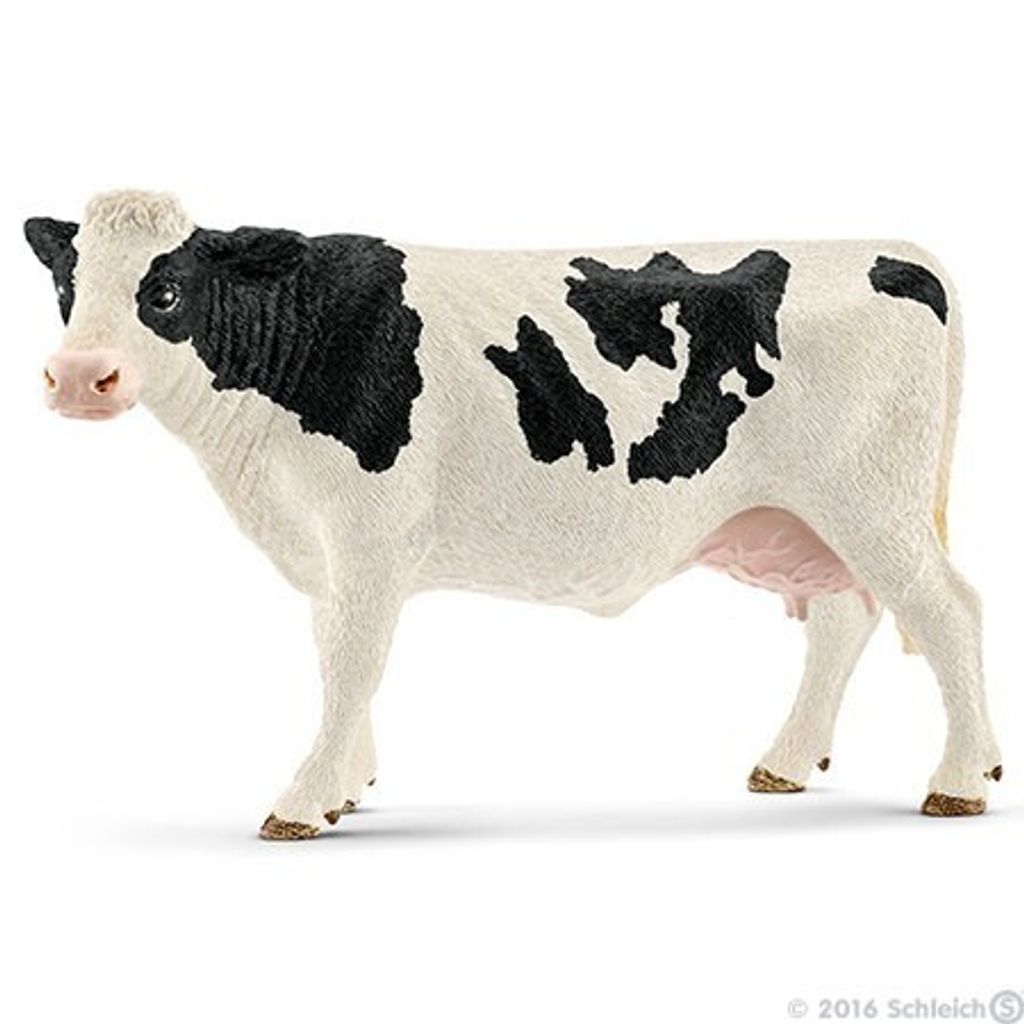 A toy cow figurine.