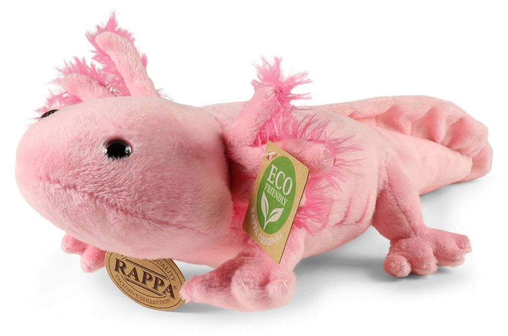 Plüsch-Axolotl, 34 cm, umweltfreundlich Produktbild 