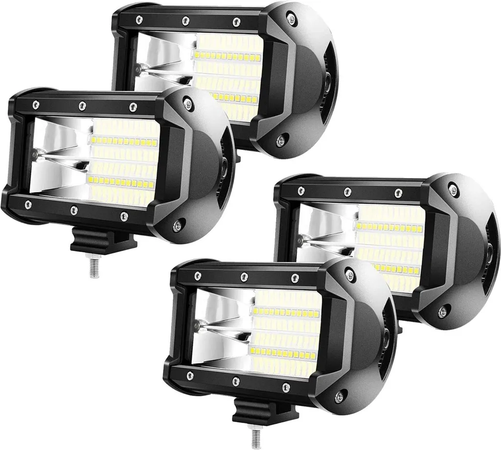 Phare de Travail LED Étanche IP67 pour Véhicule 4x4 et Camion 10-30V