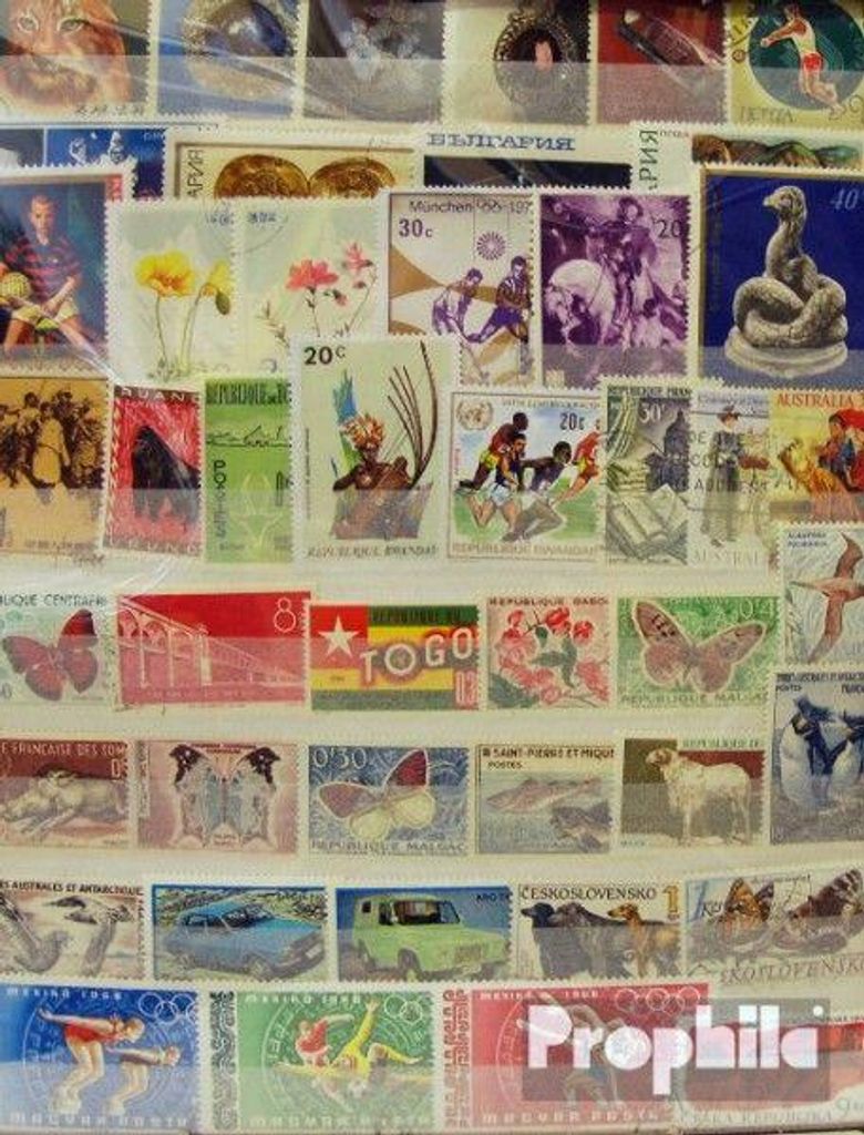 Briefmarken Alle Welt 2.000 verschiedene Marken Produktbild 