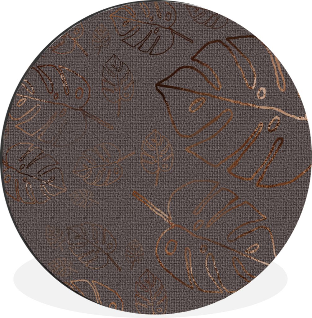 MuchoWow - Wand Kreis - Wandbild - Schlafzimmer - Aluminium Bild - Kinderzimmer - Wohnzimmer Dekoration - Wandschmuck