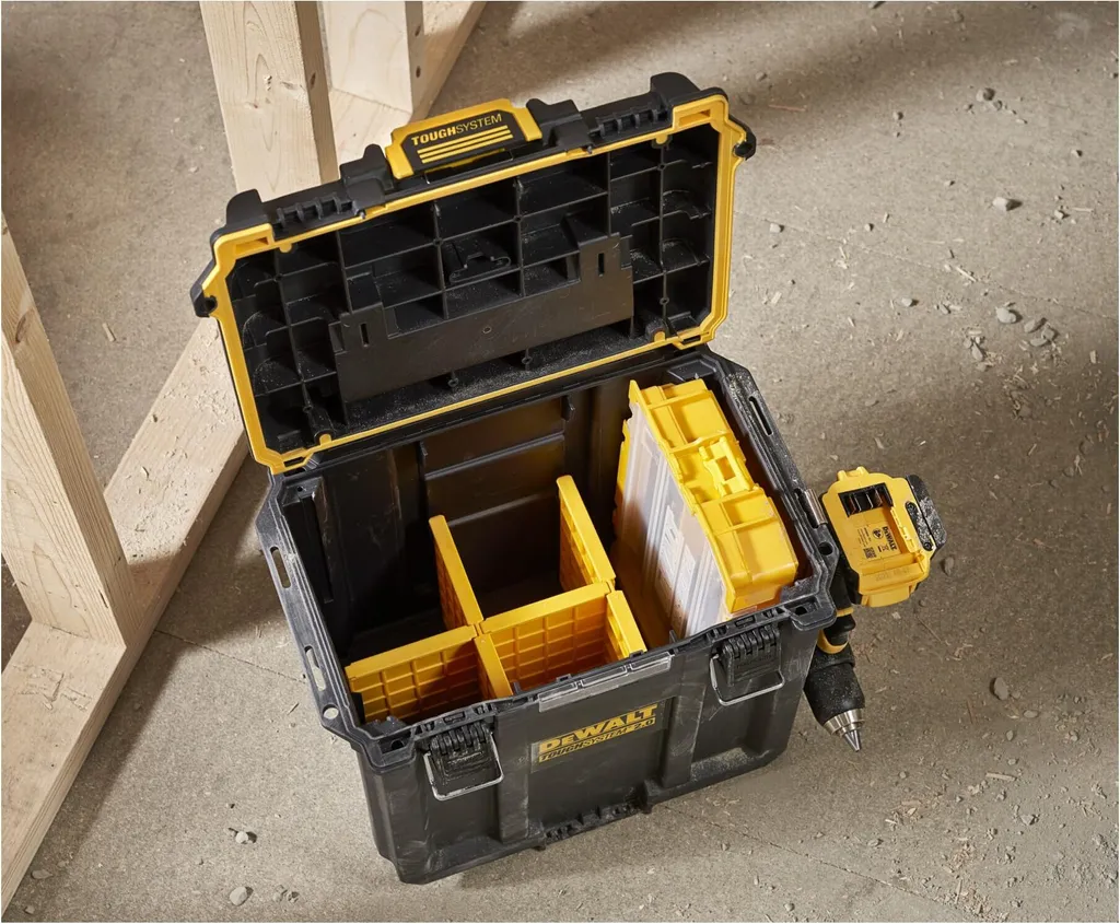 Module TOUGHSYSTEM 2.0 DEWALT DWST08035-1 Étanche IP65 Très Résistant - 12