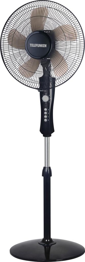 Telefunken TLKM08468, Ventilatore a elica domestico, nero, Immagine del prodotto 
