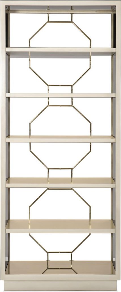 Regal Trennwand Regale Sideboard Vitrine Edelstahl Holz Luxus Einrichtung Möbel