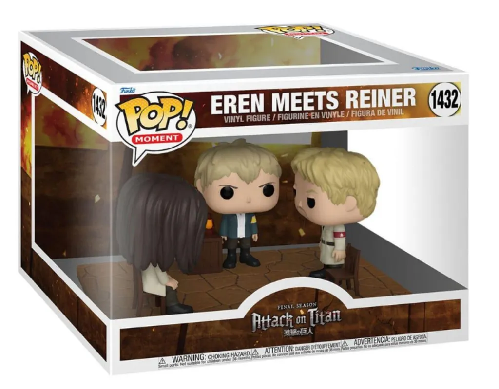 Figurine de Collection Funko Pop! Moment Attack on Titan Eren Reiner