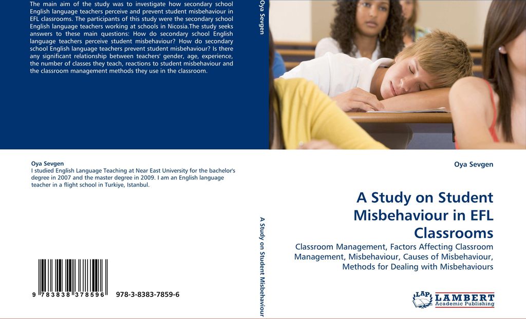 A Study on Student Misbehaviour in EFL Classrooms