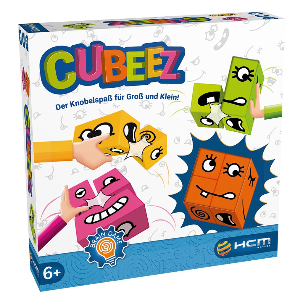 Cubeez Brettspiel für 2-4 Spieler ab 6 Jahren, Deutsch Produktbild 