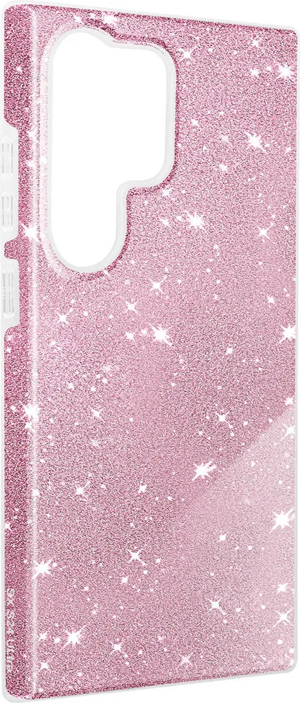 Cover Avizar Glitter Rosa per Samsung S24 Ultra | Protezione Chic