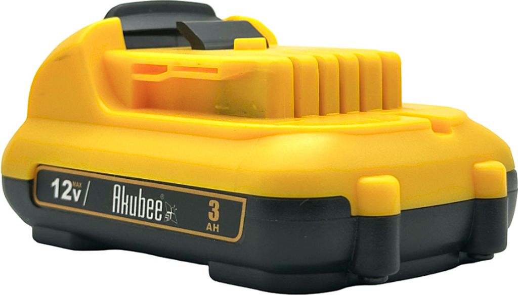 Akku 10.8V - 12V max 3,0Ah, kompatibel mit DeWalt 12V max Akubee