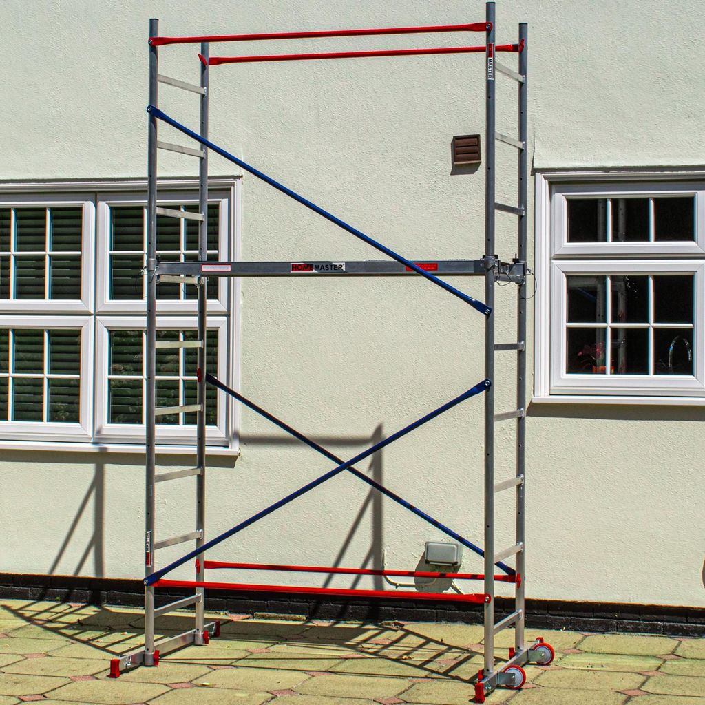Home Master Heimwerken Gerüstturm | 4m Arbeitshöhe | Produktbild 
