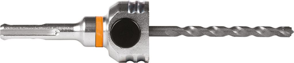 Mandrex | Mandrel MX200021SB - SDS-plus für TCT-Stanzen mit Hartmetall-Zentrierbohrer