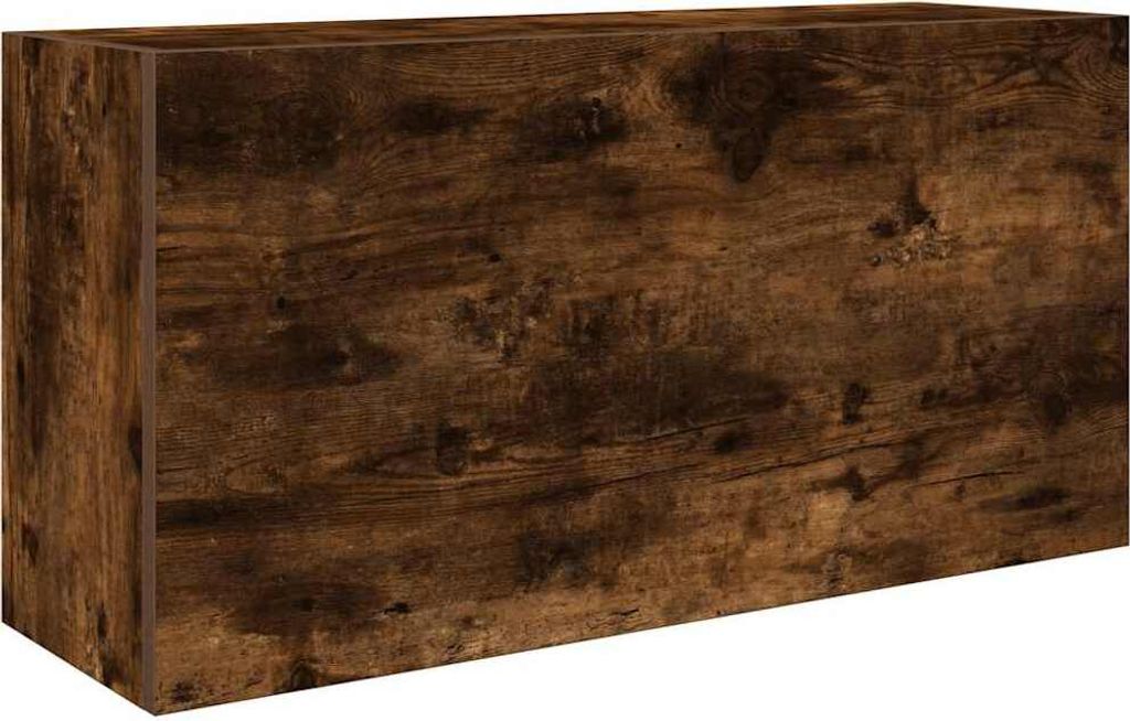 Bad-Wandschrank Räuchereiche 80x25x40 cm Holzwerkstoff
