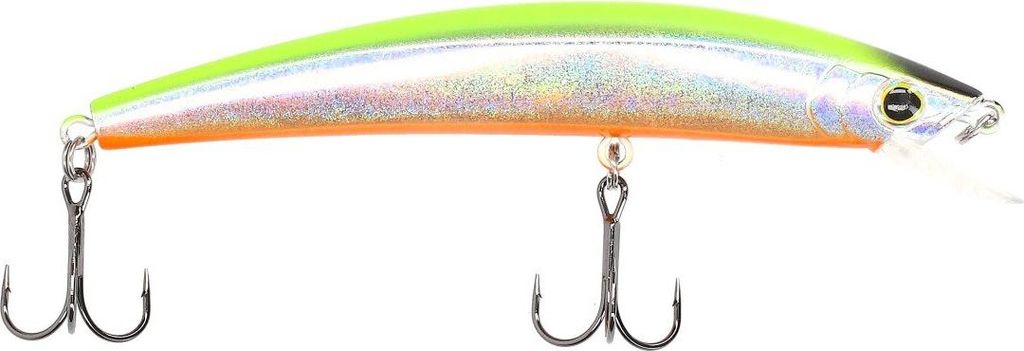 Mostal Wobbler Bibi 110 11g 110mm Schwimmend Chatreuse Back