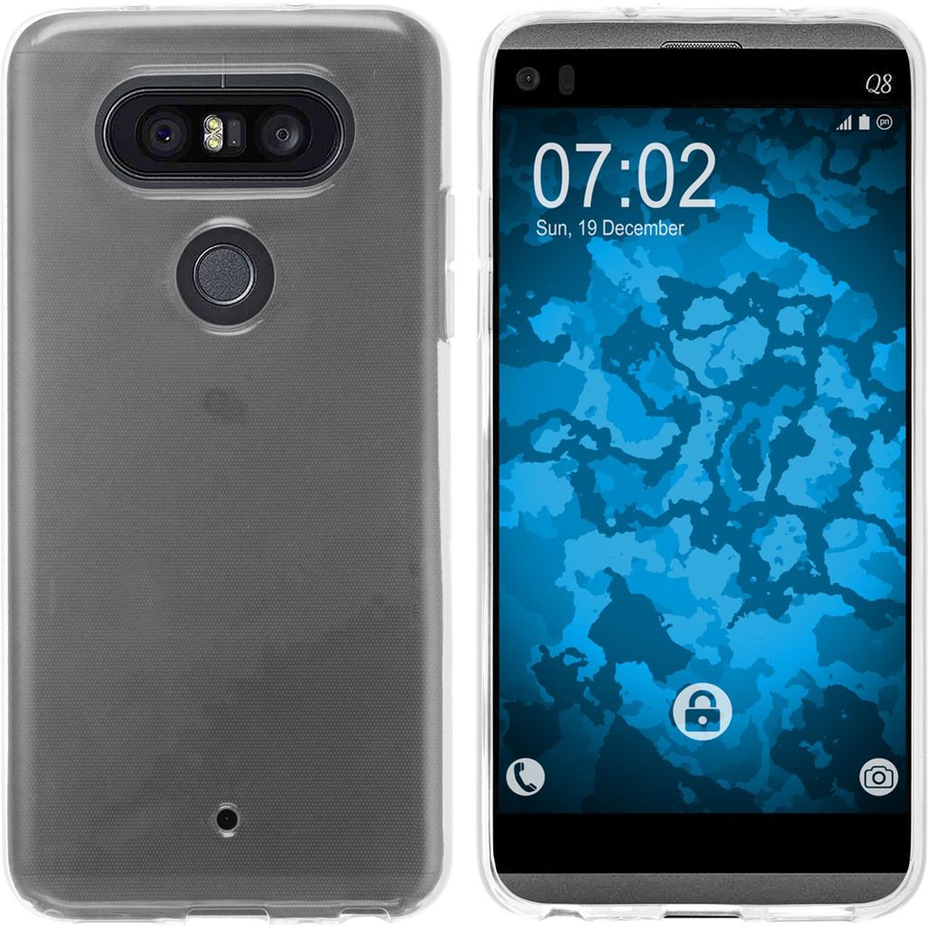 PhoneNatic Case kompatibel mit LG Q8 - Crystal Clear Produktbild 
