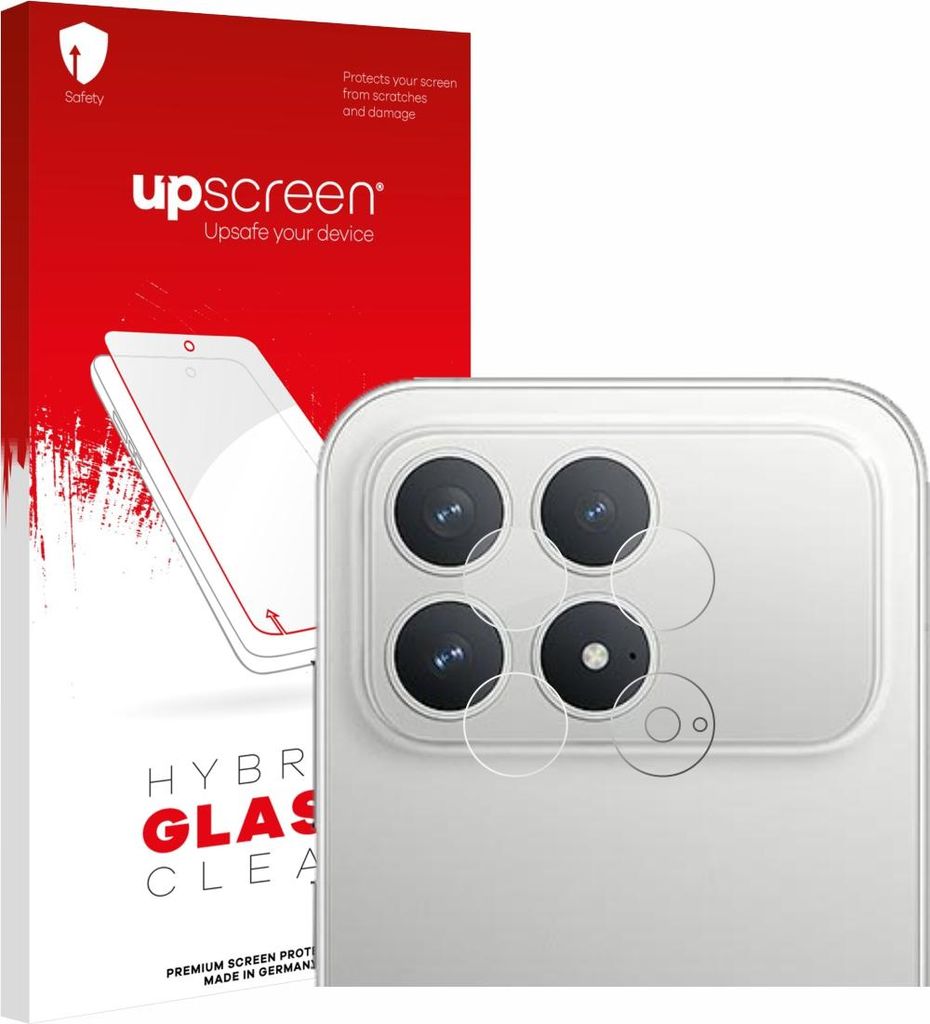 upscreen Schutzglas für Xiaomi Poco F8 Pro (NUR Kameraschutz) Schutzfolie Panzer Folie Glas Display Schutz klar