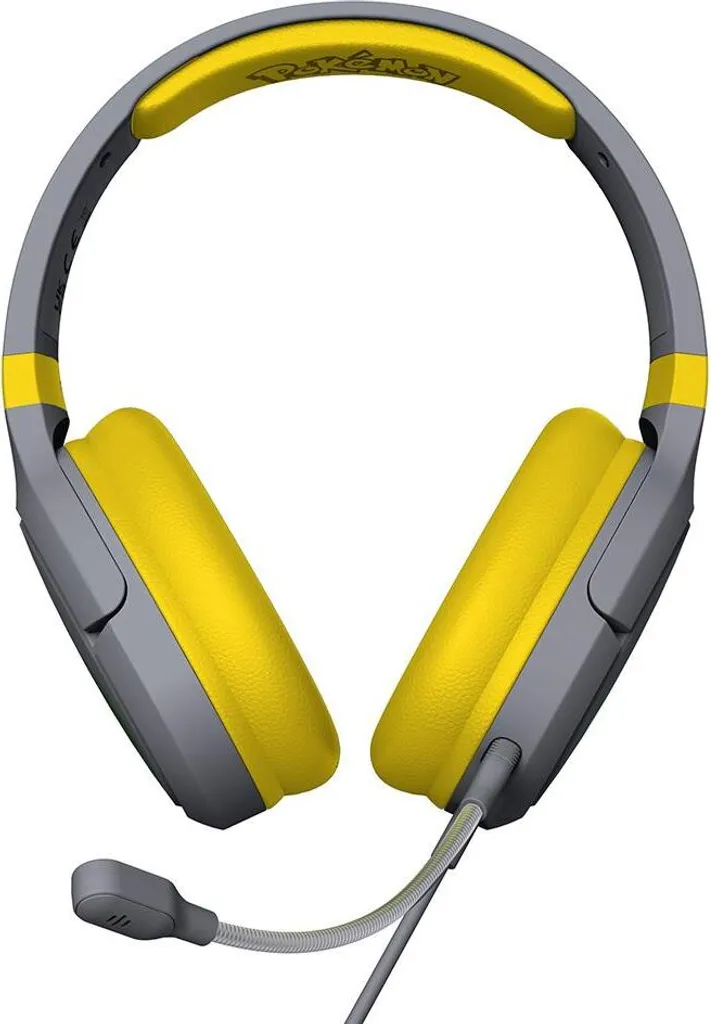 Casque Gaming Pikachu Jaune Pokémon avec Micro Perche et Son Stéréo Pro - 2