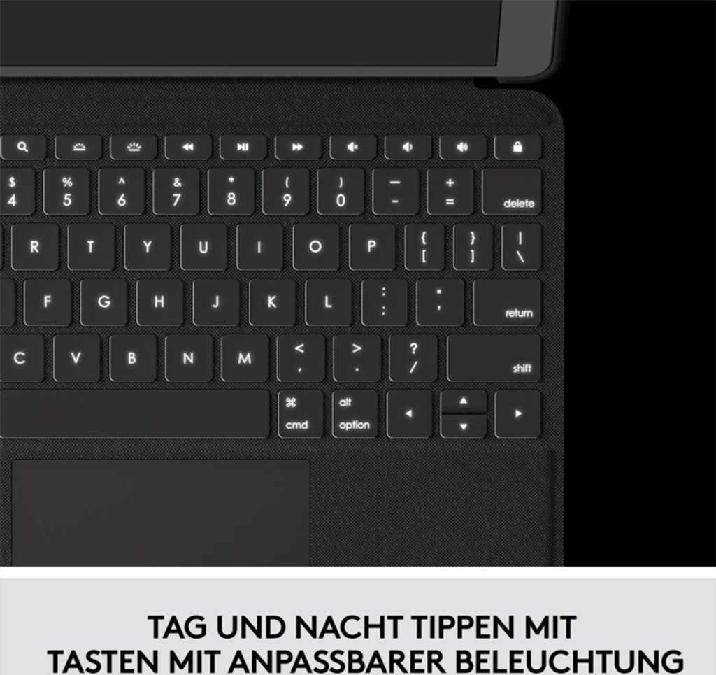 Logitech Folio Touch graphite für iPad Pro 11  (1. und 2. Produktbild 9