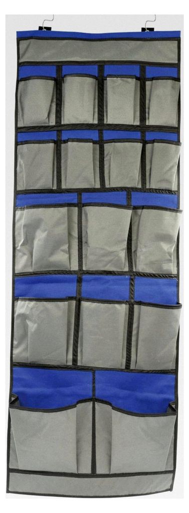 Hängetasche für Wohnwagen, Wohnmobil, Faltwagen, Zuhause, in der Garage, auf dem Boot, Hänge-Organizer mit 16 Fächern, Maße 47 cm x 123 cm