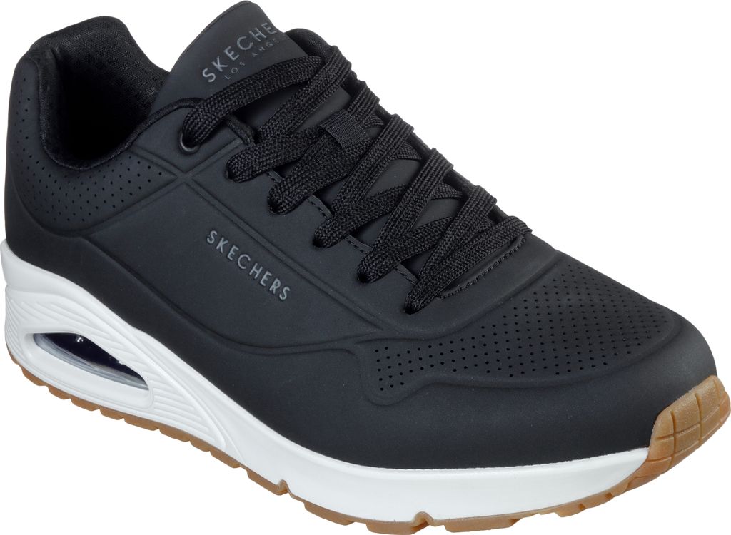 Skechers Uno Stand on Air Sneaker Schwarz