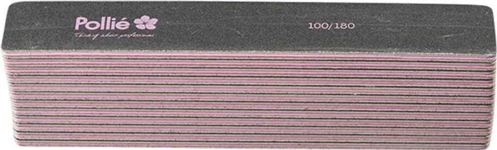 Pollie Schwarz Quadrat Kalk 100/180 28X178Mm mit Beutel 1pc