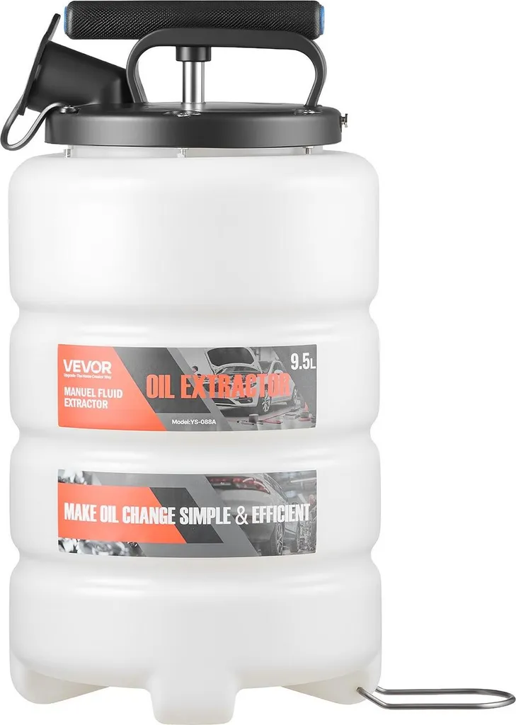 Estrattore Olio Manuale 9,5L - Pompa Aspirazione Liquidi Professionale