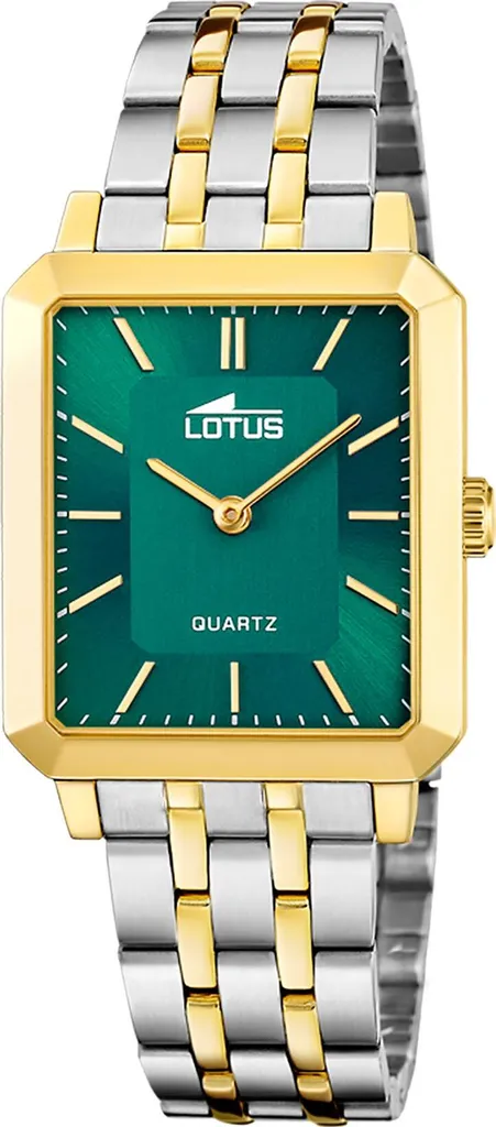 Lotus 18981/3 Orologio Donna: Look Minimal e Quadrante Verde Gold