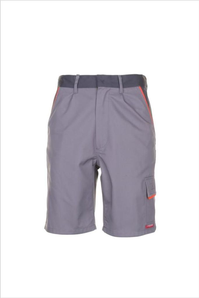 Planam Shorts Visline, Gr. S zink/orange/schiefer Produktbild 
